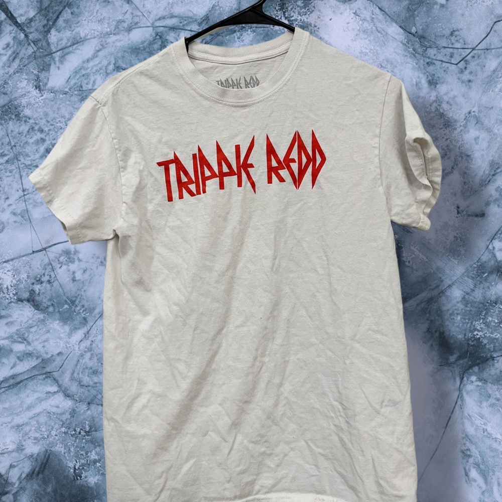 Trippie‎ Redd Graphic T-Shirt Cream Tour Tee Streetwear